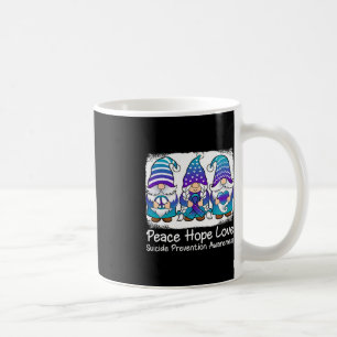 Caneca De Café Gnomos de apoio à prevenção de suicídio com fita T