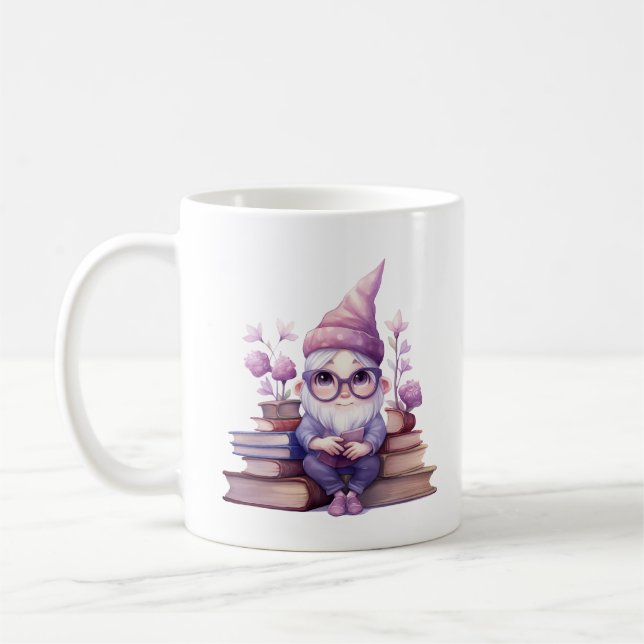 Caneca De Café Gnomos do Bookworm (Esquerda)
