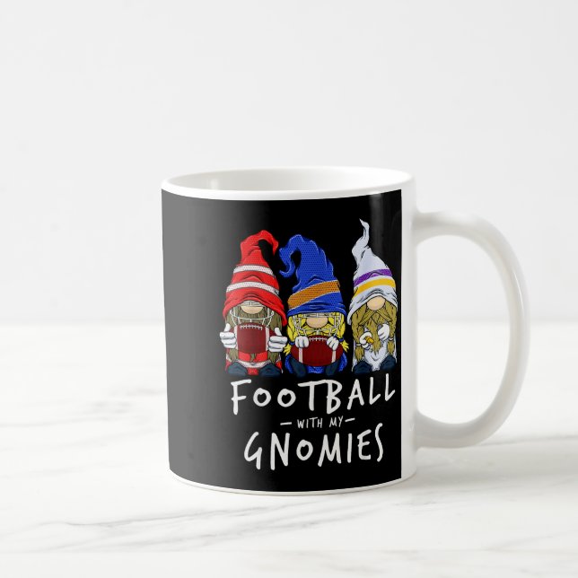 Caneca De Café Gnomos do Futebol Futebol Com Meus Gnomos Para Men (Direita)