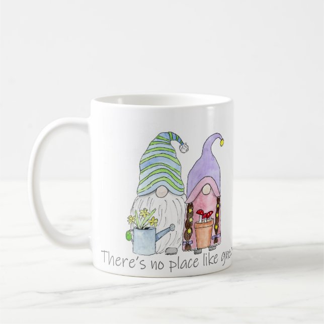 Caneca De Café Gnomos do Jardim primavera (Esquerda)