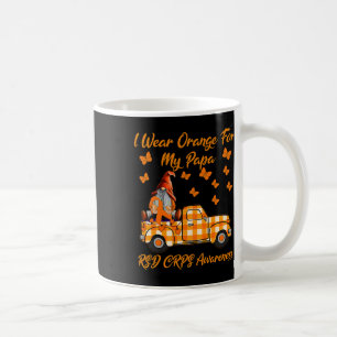 Caneca De Café Gnomos Eu Visto Laranja Para O Meu Papá Rsd Crps A