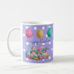 Caneca De Café Gnomos Felizes de Páscoa