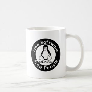 Caneca De Café GNU/Linux