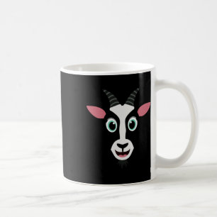 Caneca De Café Goat Halloween Costume Goat Face Lazy Halloween Co