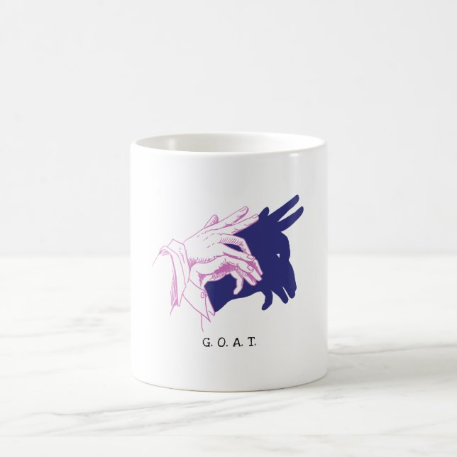 Caneca De Café GOAT- Maior de todos os tempos (Centro)