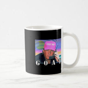 Caneca De Café Goat Republican Trump 2024 Engraçado