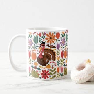 Caneca De Café Goble Goble Thanksgiving Boho 