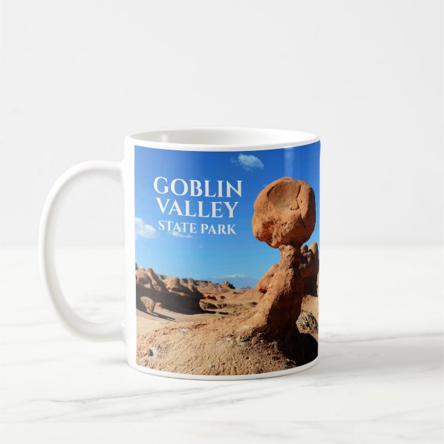 Caneca De Café Goblin Valley State Park Mug (Esquerda)