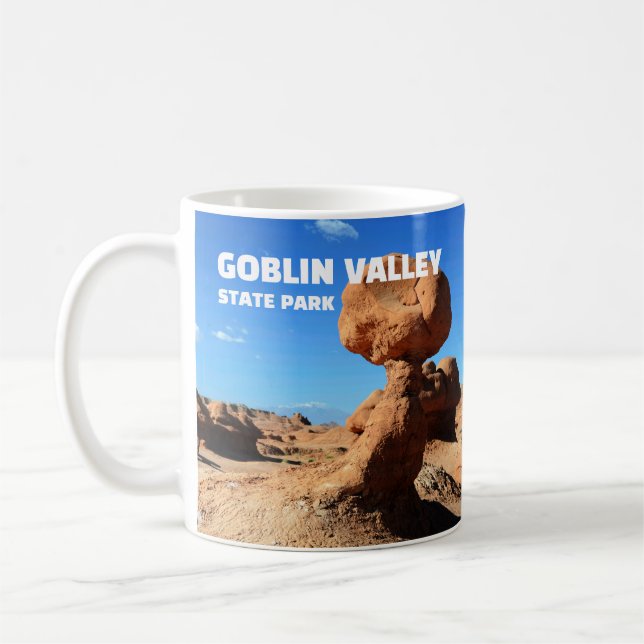 Caneca De Café Goblin Valley State Park Mug (Esquerda)