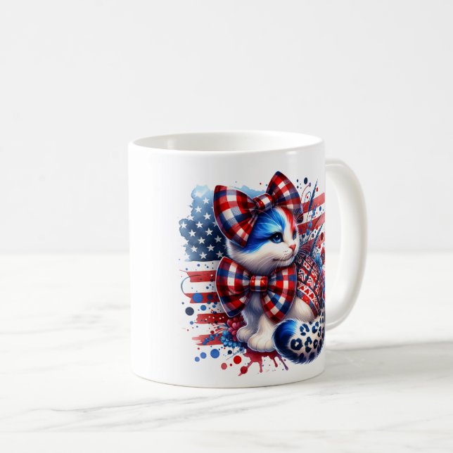 Caneca De Café God Bless America (Frente Esquerda)