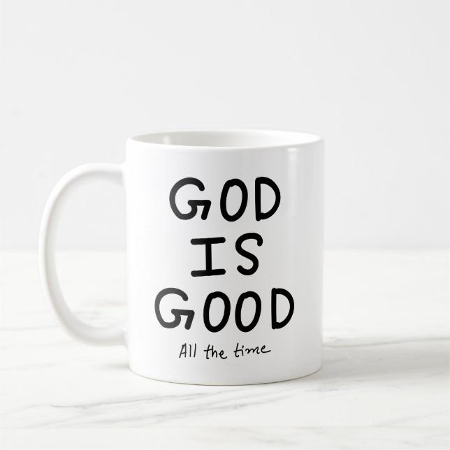 Caneca De Café God is good all the time (Esquerda)