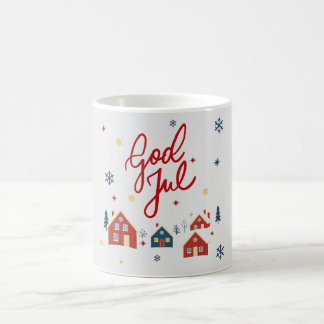 Caneca De Café God Jul — Merry Christmas from the North!