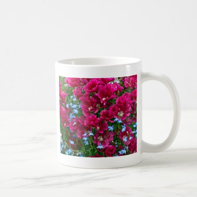 Caneca De Café Godetia E Lobelia Gifts (Direita)