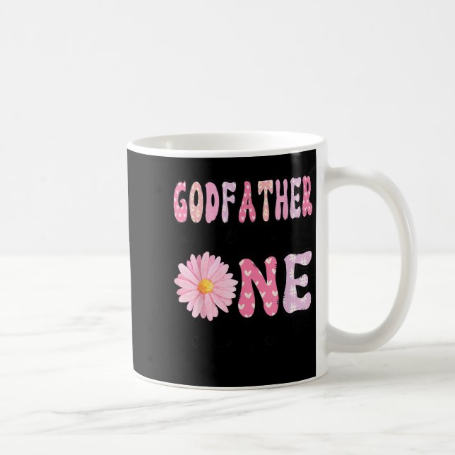 Caneca De Café Godfather Of Little Miss Onederful 1st Birthday Nk (Direita)
