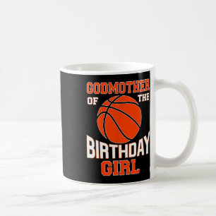 Caneca De Café Godman Bysketbyll Birthday Girl Family Byller B