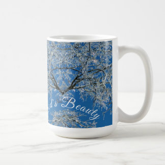 Caneca De Café God's Beauty In A Winter Wonderland