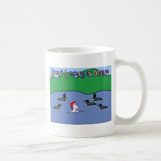 Caneca De Café going_loon_maine_ver