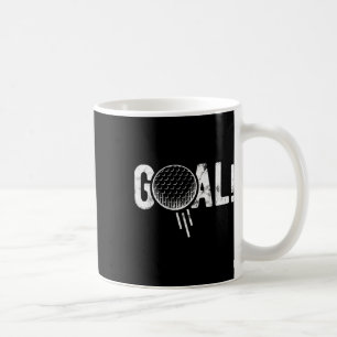 Caneca De Café Gol de Futebol Engraçado Golfe Quatro Piada