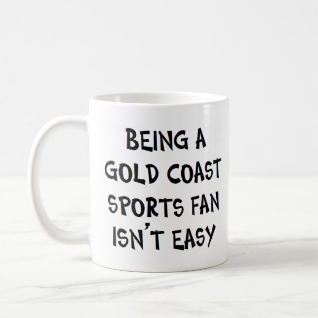 Caneca De Café gold coast sports fan, being (Esquerda)