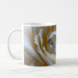 Caneca De Café Golden-Edged Purity Crystal Rose Mug