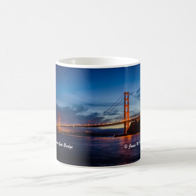 Caneca De Café Golden gate bridge (Centro)