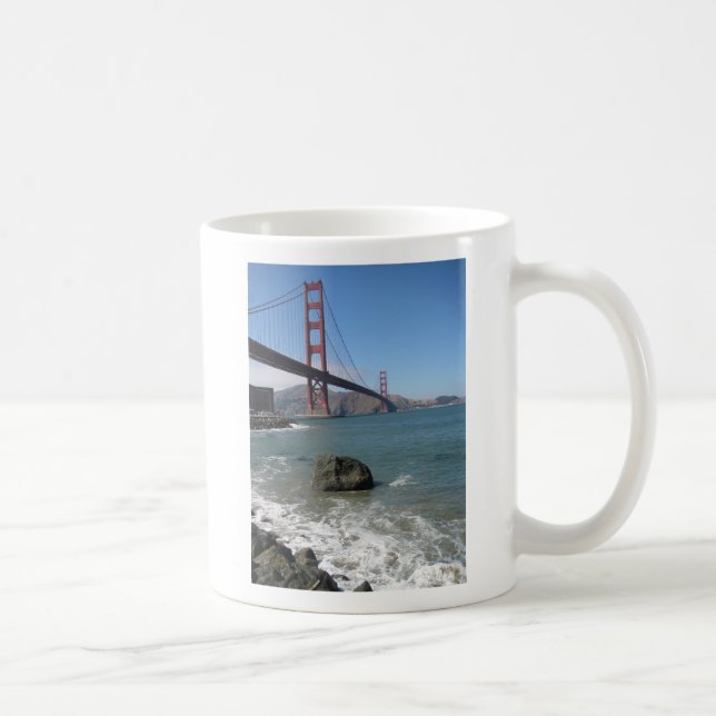 Caneca De Café Golden gate bridge (Direita)