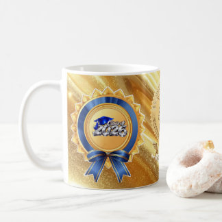 Caneca De Café Golden Legacy" Graduation Mug – Class of 2026 