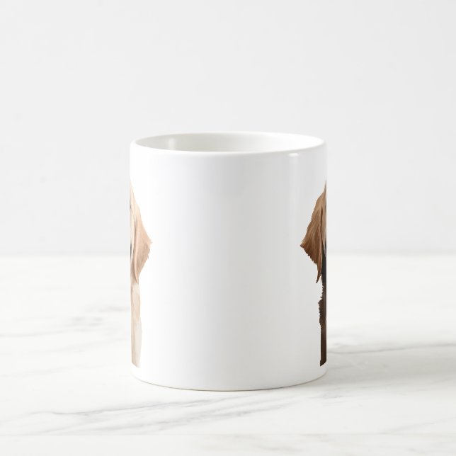 Caneca De Café Golden retriever (Centro)