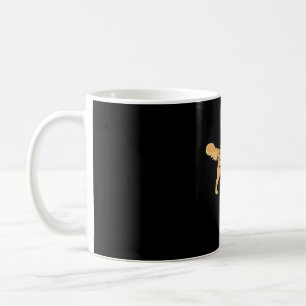 Caneca De Café Golden retriever Cachorro Feio do Natal Funny Chri