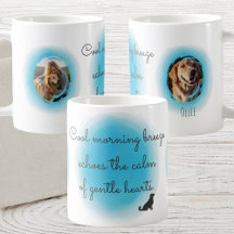Golden Retriever com Foto e Nome Personalizado em 