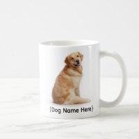 Golden Retriever Personalizado “Eu Sou o Dono”