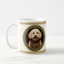 Goldendoodle Natal Personalizado Cachorro