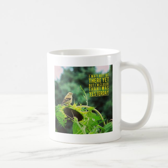 Caneca De Café Goldfinch Mais Próximo Que Eu Estava Ontem (Direita)