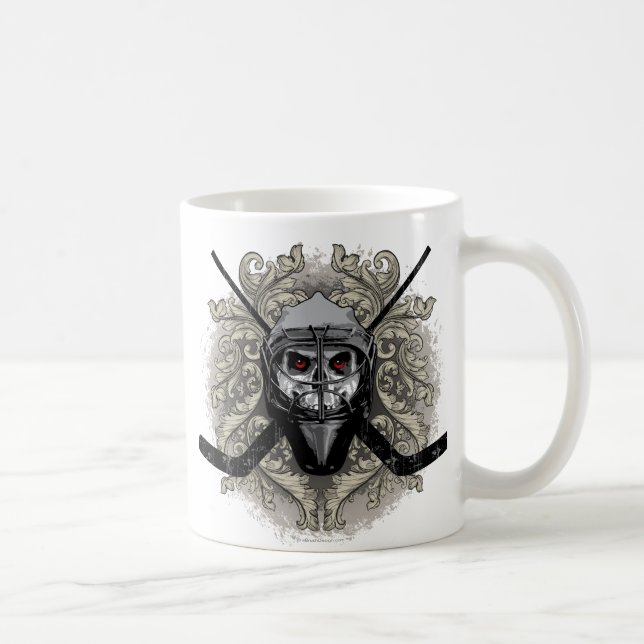 Caneca De Café Goleiro de Hóquei Infernal (Direita)