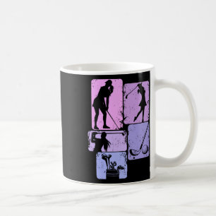 Caneca De Café Golf Club Golfer Golfe Mulheres Meninas Crianças