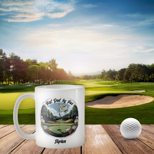 Caneca De Café Golf Course Club e Ball Best Pai por Par Name
