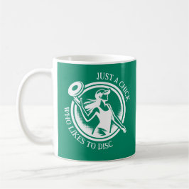 Caneca De Café Golf de Disco feminino Personalizado