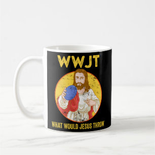 Caneca De Café Golf Disco O Que Jesus Jogaria Golfe Frisbee