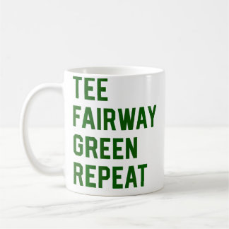 Caneca De Café Golf Golfing Retirement