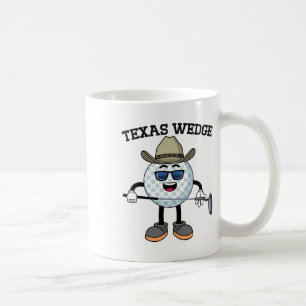 Caneca De Café Golf Putter Texas Wedge Club Texas Cowboy Cou