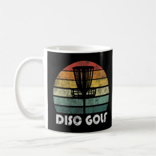 Caneca De Café Golf Retro de Golfe do Disco