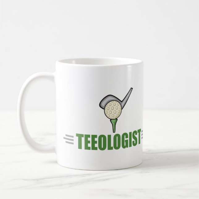Caneca De Café Golfe (Esquerda)