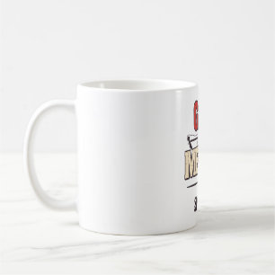 Caneca De Café Golfe da Paródia do México com Vintage