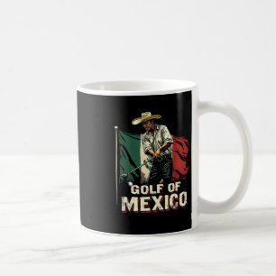 Caneca De Café Golfe Do México Golfeiro Engraçado Trocadilho Patr
