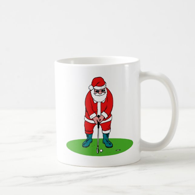 Caneca De Café Golfe dos jogos do papai noel (Direita)