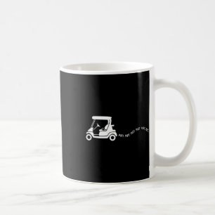 Caneca De Café Golfe Engraçado Presente Piada de Carrinho de Golf