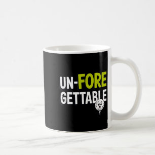 Caneca De Café Golfe Esquecível Pun Golfe Divertido