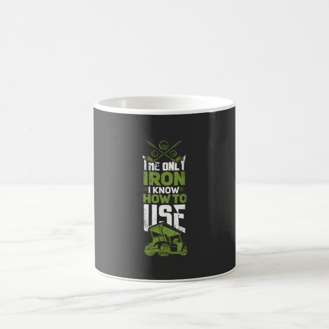 Caneca De Café Golfe - Este É O Único Ferro (Centro)