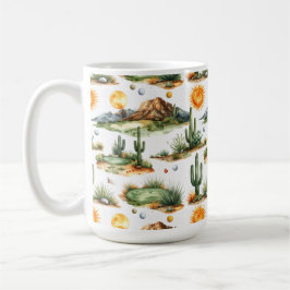 Caneca De Café Golfe no Arizona