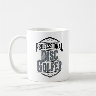 Caneca De Café Golfer de Disco Profissional | Golf de Disco